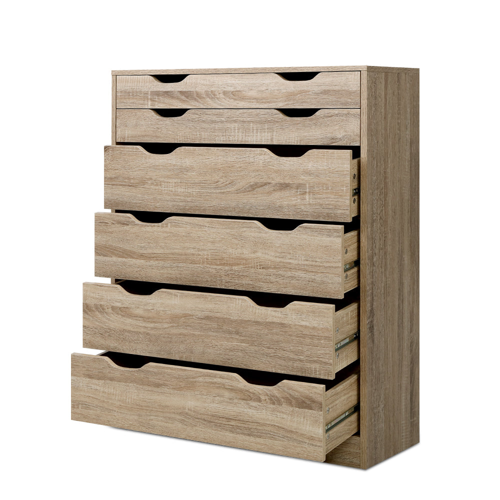 Chest of Drawers / Tallboy - Oak
