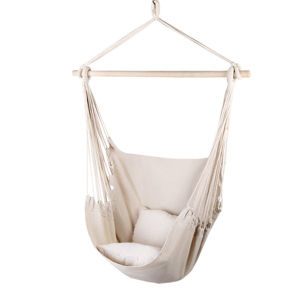 Bliss Hammock Chair - Cream & Natural