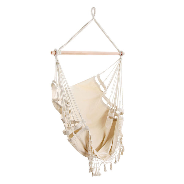 Bliss Hammock Swing - Cream & Natural