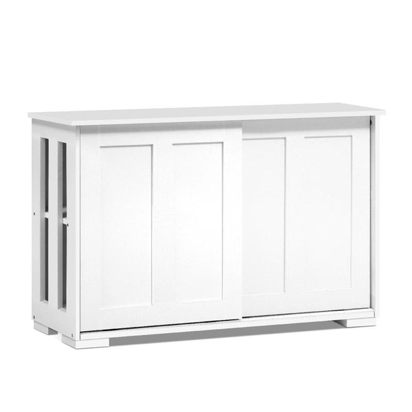 Toby-Buffet Hallway Sideboard Cabinet - White 