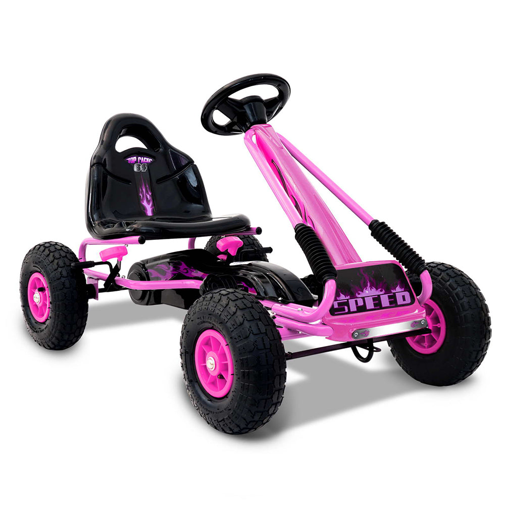 Pink pedal hot sale go kart