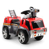 Kool Kids Ride On Electric Fire Truck With Bubble Blower