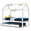 Little Ones Single Bed Frame Set - White